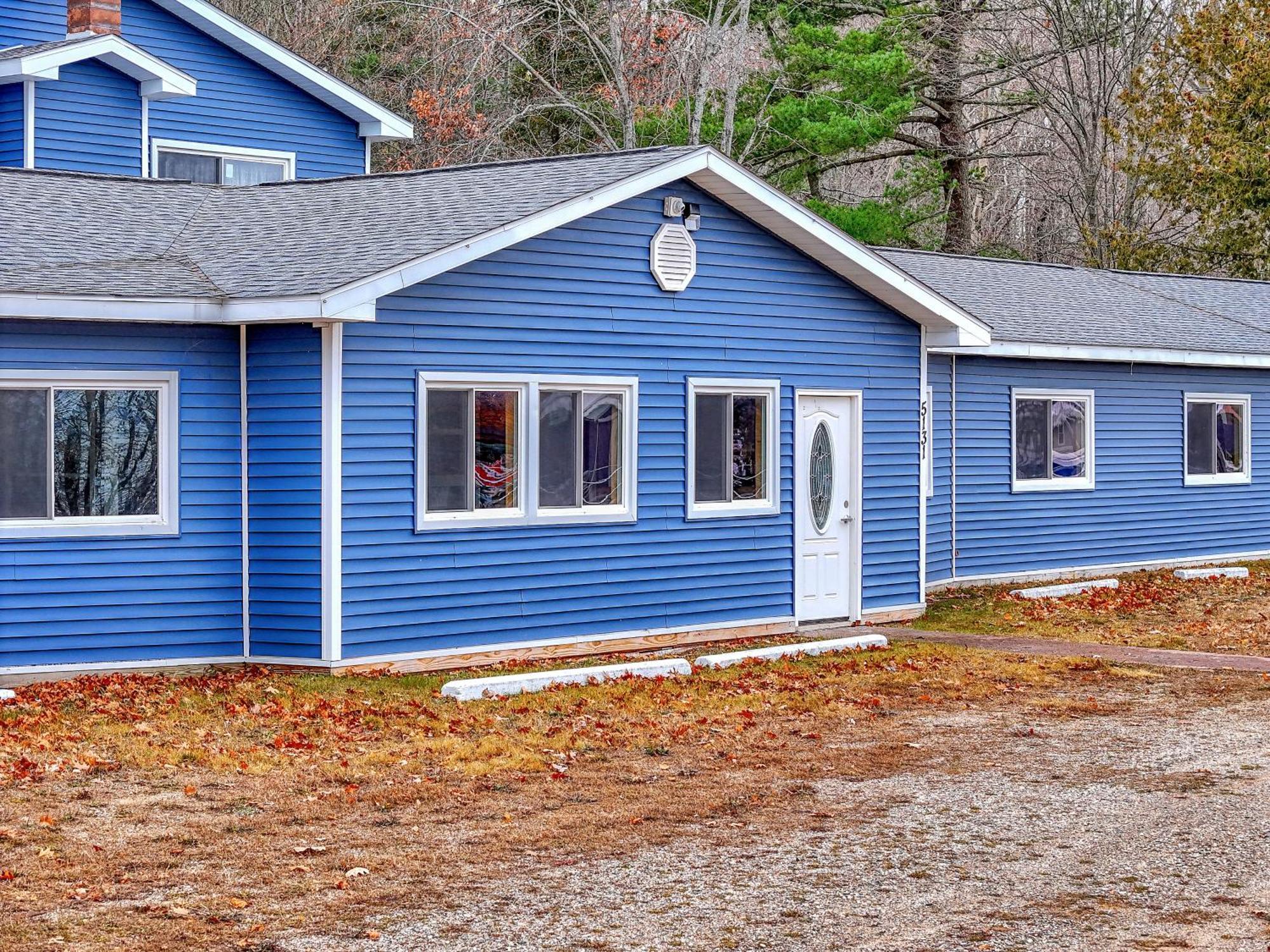 The Blue Anchor Unit #2 Motel Houghton Lake Exterior photo