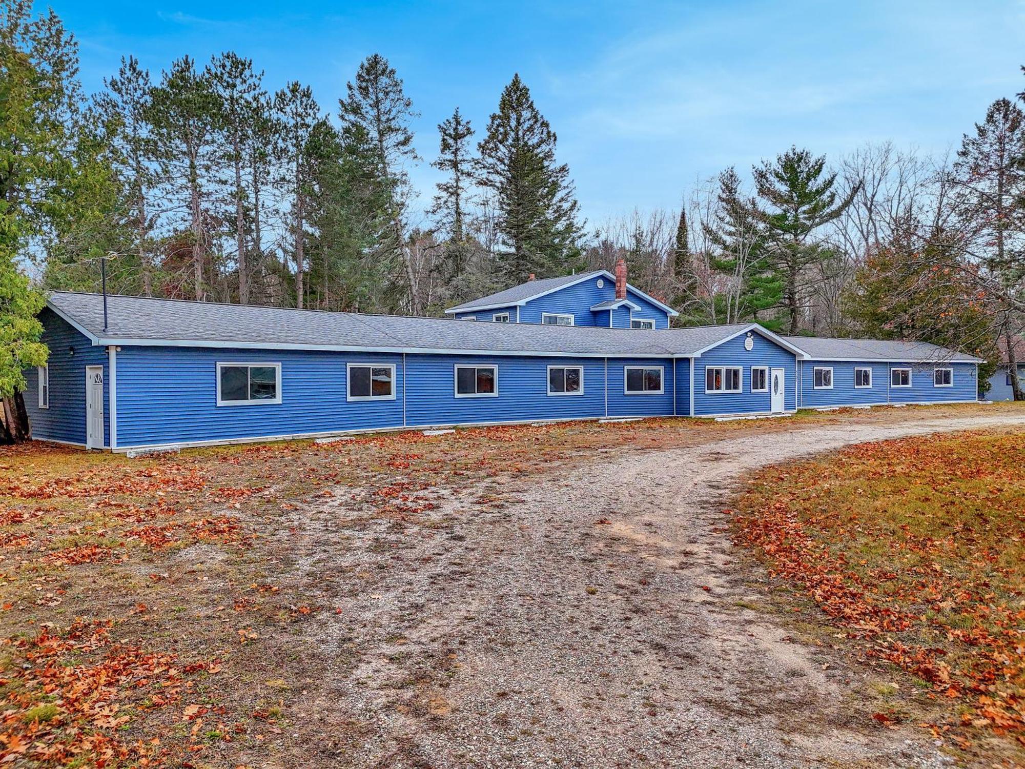 The Blue Anchor Unit #2 Motel Houghton Lake Exterior photo